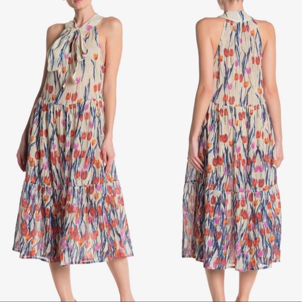 Aratta Vintage Tulip Dress S M New Cotton